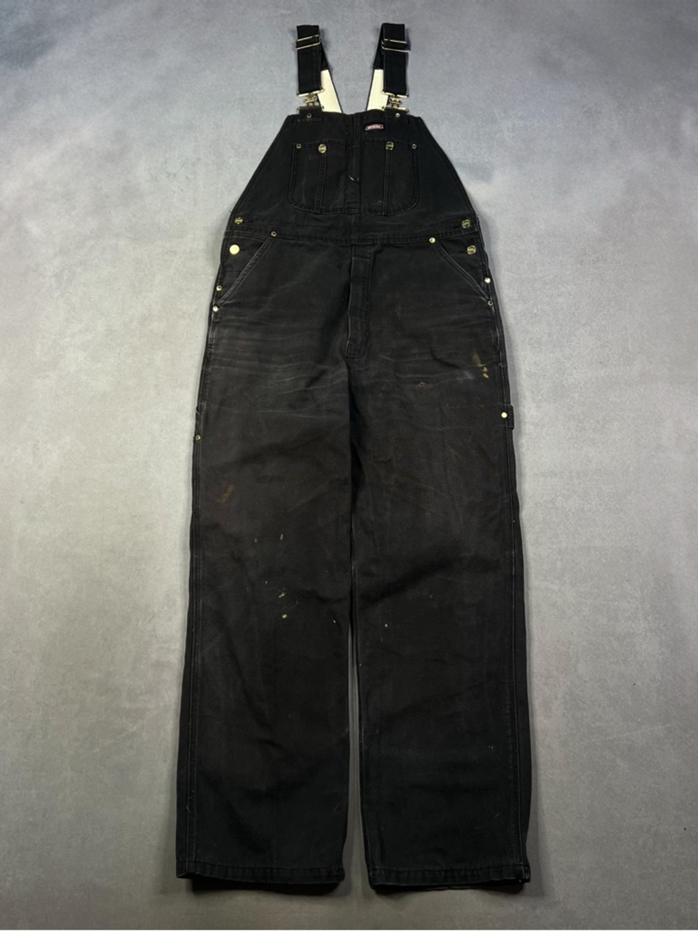 Dickies Black Carpenter Overalls